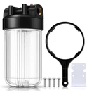 Vihose Whole House Water Filter Housing, 10"X4.5" Universal Pre-filtr. Fixed Price $34.00.