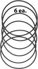 Comparable With Ge Hhring (fits GXWH40L, GNWH38S, GXWH30C, GXWH35F, GNWH38F) (ot. Fixed Price $12.97.