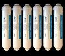 6 Pack Of In-line Post/carbon Polishing Water Filters For Ro Standard Size 2X10. Fixed Price $35.50.