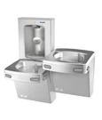 Oasis 2 Level Refrigerated Drinking Fountain Touchless Bottle Filler With Filter. Fixed Price $1150.00.