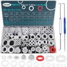 Keze 660 Pcs 18 Size Clear Silicone Rings Assortment Kit And 14 Silico.... Fixed Price $43.96.
