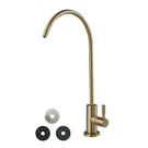 Vevor Reverse Osmosis Brushed Gold Lead-free Drinking Water Filter Faucet. Fixed Price $32.99.