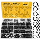 Nbringo 1040 Pcs 21 Size Assortment Kit, Industrial-grade Black. Fixed Price $17.35.