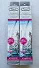 Lot Of 2 Pur Whirlpool Refrigerator Water Filters 4396510 / 4396508 Ships Free. Fixed Price $22.00.