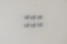 Atlas Ho SD35 Locomotive Fan Blade - 920238 Set Of 6. Fixed Price $8.99.