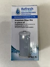 Refresh R-9910 Refrigerator Water Filter. Replacement Cartridge One Pack Nib. Fixed Price $9.99.