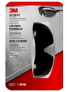3M Custom Fit Safety Eyewear Glasses Impact Resistant Blocks 99.9% Uv Flexible. Fixed Price $14.29.