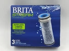 New Genuine Brita Stream Replacement Water Filters 3 Pack Works All Pitchers. Fixed Price $17.99.
