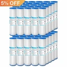 Pack 5/20/50 Micron 10"X2.5" Washable Pleated Sediment Water Filter Cartridge. Fixed Price $8.19.