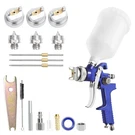 Pntgreen Hvlp Air Gun With 1.4/1.7/2.0MM Nozzles And Paint Sprayer Accesso. Fixed Price $56.36.