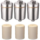 Bathroom Shower Filter W/ Carbon & Kdf To Remove Chlorine + 3 Free Replacements. Fixed Price $57.00.