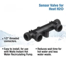 Sensor Valve For Watts Premier & Grundfos Hot Water Recirculating Pump. Fixed Price $50.00.