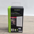 Leviton Decora DD0SR-1RM Smart Three Pole Remote Wired Switch Companion White. Fixed Price $23.90.