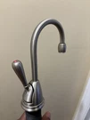Insinkerator View Instant Hot Water Dispenser Faucet Satin Nick F-GN1100C. Fixed Price $91.20.