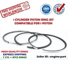 Piston Rings Set 79MM Std Fits Ford Chevrolet Mazda 08-141300-00 47902340. Fixed Price $34.60.