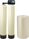 64K Dual Tank Water Softener With Fleck 9100SXT For Iron Removal. Fixed Price $2843.99.