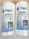 TIER1 Water Filter X4.5" SWC-45-1005 Micron String Wound Sediment Pack. Fixed Price $45.50.