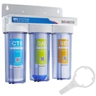 Max 3 Stage ( For City Water) 10 Inch Standard Filtration System. Fixed Price $151.54.
