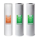 Ispring F3WGB32B 4.5 X 20 3-STAGE Whole House Water Filter Replacement Pack. Fixed Price $125.99.