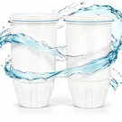 2 Pack Water Filter Replacement Fit For Zero Pitcher And Dispenser ZR-001 ZR-017. Fixed Price $19.00.
