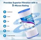 Pureplus PPL10BB Sediment Water Filter Cartridge Micron 10" X 4.5. Fixed Price $11.01.