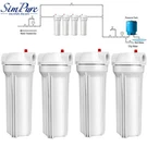 Pack 10" X 2.5" Whole House Water Filter Housing System 3/4" Npt For Home & Rv. Fixed Price $49.99.