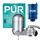 Pur Plus Vertical Faucet Mount Water Filtration System, 1, Chrome. Fixed Price $45.78.