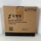 Puroflo Ero 5 Pc Reverse Osmosis Water Filters Set Stage Gws Factory Sealed. Fixed Price $27.95.