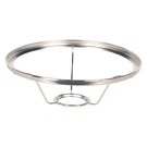 Aladdin Nickel Plated 10" Under Burner Ring For Glass Shades. Fixed Price $28.95.