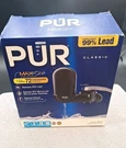 Pur FM-2000B Vertical Faucet Mount Filtration System Maxion Filter Nee Open Box. Fixed Price $19.86.