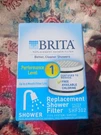 Brita Integrated Water Filtering Shower Head SHF302 Replacement Cartridge. Fixed Price $30.00.