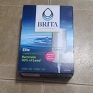 Brita Elite Faucet Mount Water Filter System, Chrome, 1800 Gal,. Fixed Price $17.84.