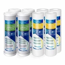 4 Coconut Shell Block Carbon & Polypropylene Sediment Mic 2.5"X 10". Fixed Price $31.99.