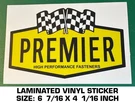 Premier High Performance Fasteners Vintage Racing Sticker Decal- Nascar Scca. Fixed Price $9.35.