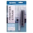 Aquamira Frontier Filter Straw Blu Line Compact Ultralight Water Purification. Fixed Price $14.99.