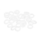 Uxcell Silicone O-ring, Od, Id, Width, Vmq 5MMX9MMX2MM, White. Fixed Price $17.38.
