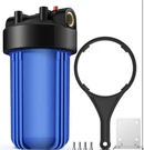Simpure Whole House Water Filter Housing (DB10P), 10" X 4.5". Fixed Price $40.00.