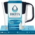 Small 6 Cup Black Denali Water Filter Pitcher With 1 Standard New. Fixed Price $28.65.