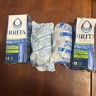 Lot Of 4 Brita Elite & Longlast Water Filter For Pitchers Dispensers. Fixed Price $25.00.