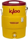 Igloo 4101 Gal Beverage Cooler Plastic, Yellow/red. Fixed Price $145.87.