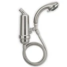 Waterchef Handheld Shower Filter System SF-7C (brushed Nickel) Deluxe Adjustab. Fixed Price $314.99.