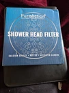 Pureaction Water Softener Shower Head Filter For Hard Chlorine Dirt Odors. Fixed Price $8.50.