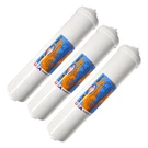 Omnipure K5633-JJ Inline Gac 12" X 2.5" Postfilter 1/4"QC (3 Pack). Fixed Price $68.99.