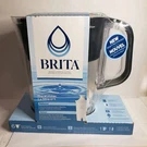 Brita Small 6 Cup Black Water Filter Pitcher With 1 Standard. Fixed Price $17.50.