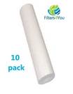 10PK Of Big Blue Micron 20" X 4.5" Sediment Water Filter Cartridges. Fixed Price $111.81.