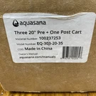Aquasana Pre-filter + Post Cartridge Replacement Pack EQ-303-20-35. Fixed Price $69.99.