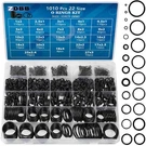 1010 Pcs Rubber Rings Kit 22 Size Universal O-ring Assortment Set For Black. Fixed Price $15.10.