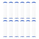 Uxcell 12 Pcs Shower Head Filter 3.7 Pp Cotton Inch, White. Fixed Price $23.79.