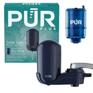 Pur Plus Faucet Mount Water Filtration System Vertical Indigo FM2800N. Fixed Price $20.39.