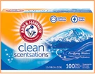 Arm & Hammer Fabric Softener 100 Sheets,purifying Waters Clothes*. Fixed Price $10.70.